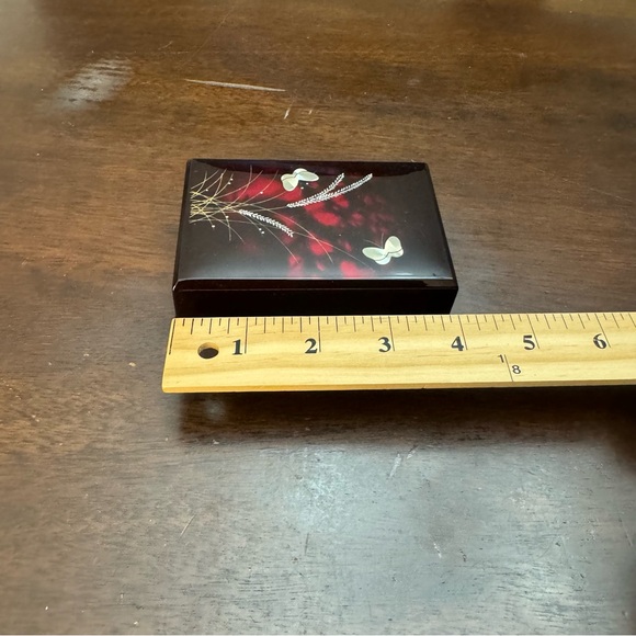 Nakatani Brothers Shokai Yamanaka Lacquerware ABS Resin Business Card Case - Picture 12 of 13